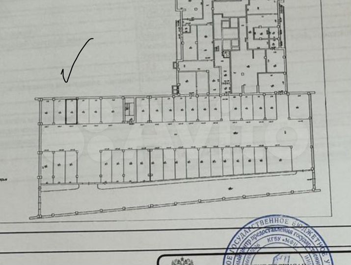 Машиноместо, 18 м²