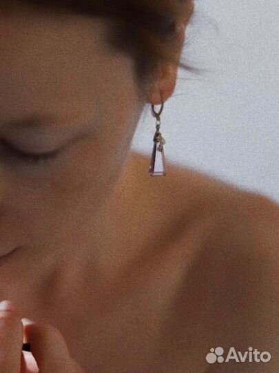 Серьги винтаж СССР