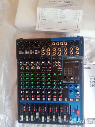 Микшерный пульт yamaha mg12xu