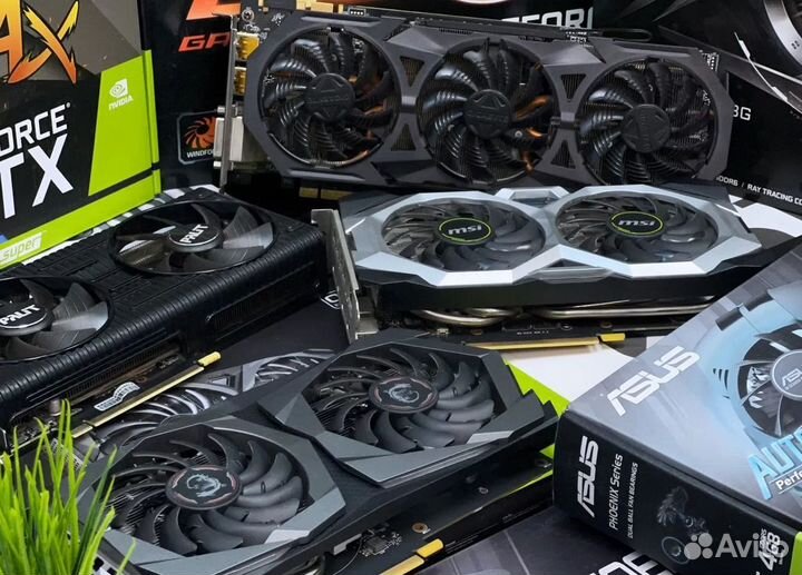 Видеокарты Продажа Обмен RTX GTX