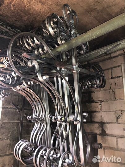 Кованый крест на могилу К4