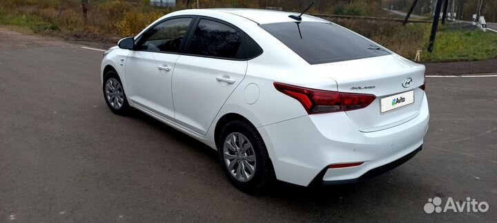 Hyundai Solaris 1.6 МТ, 2018, 41 000 км