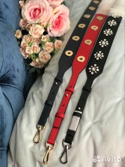 Брелки ремни на сумки Coach Michael Kors оригинал