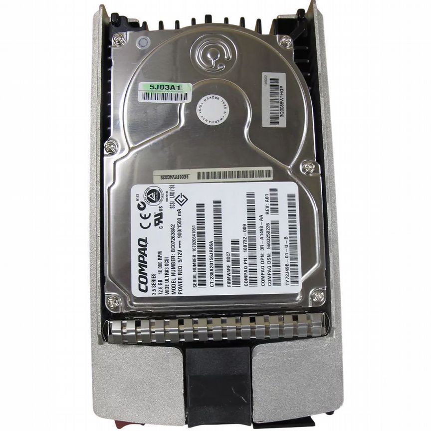 [BC072638A2] Жесткий Диск Hp 72.8gb U160scsi 3.5" Bc072638a2