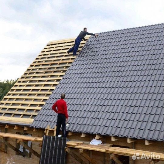 Крыша кровельные работы