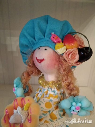 Интерьерная кукла ручной работы