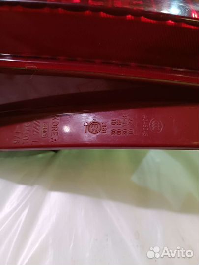 Задняя фара хундай матрикс 2008 гв