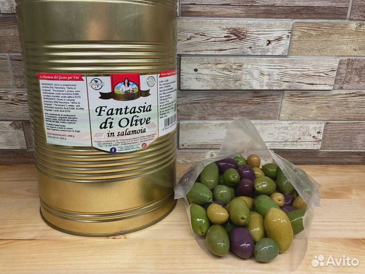 Оливки и маслины Микс