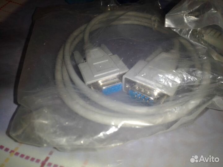 Кабель интерфейса RS-232 9-pin DB9P-DB9J (новый)