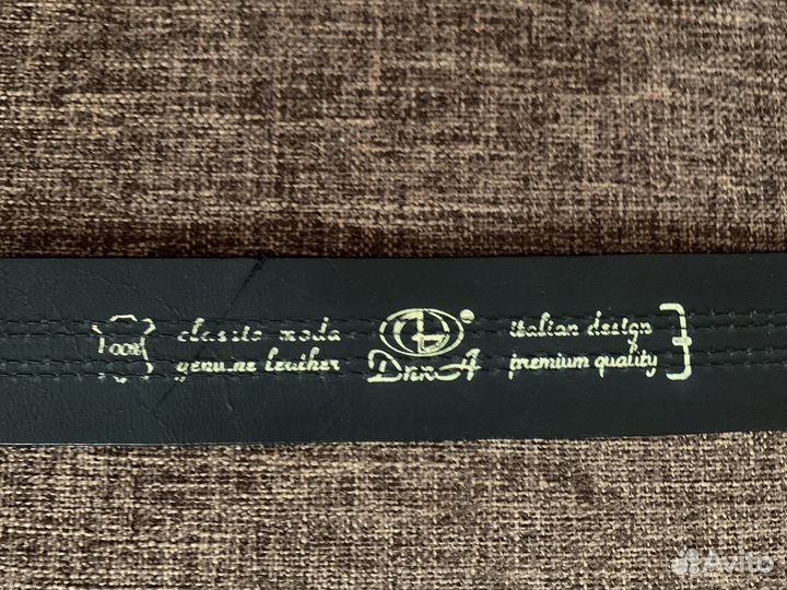 Ремень мужской натуральная кожа-Италия