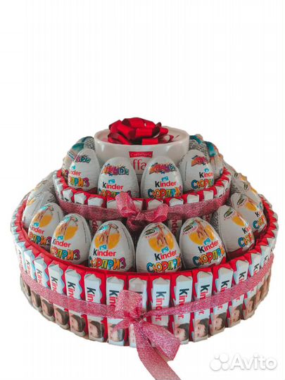 Корзинка с киндерами