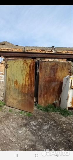 Ворота гаражные бу