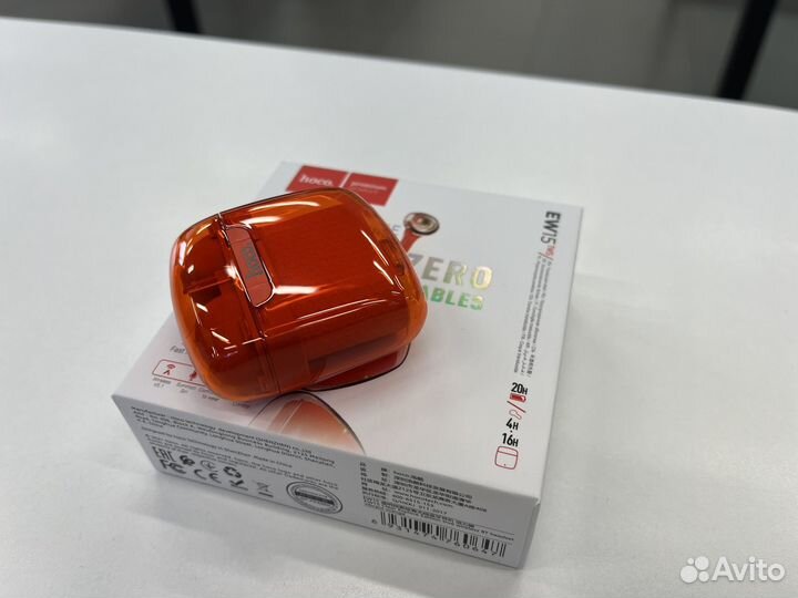 Блютус наушники Hoco EW15 Orange