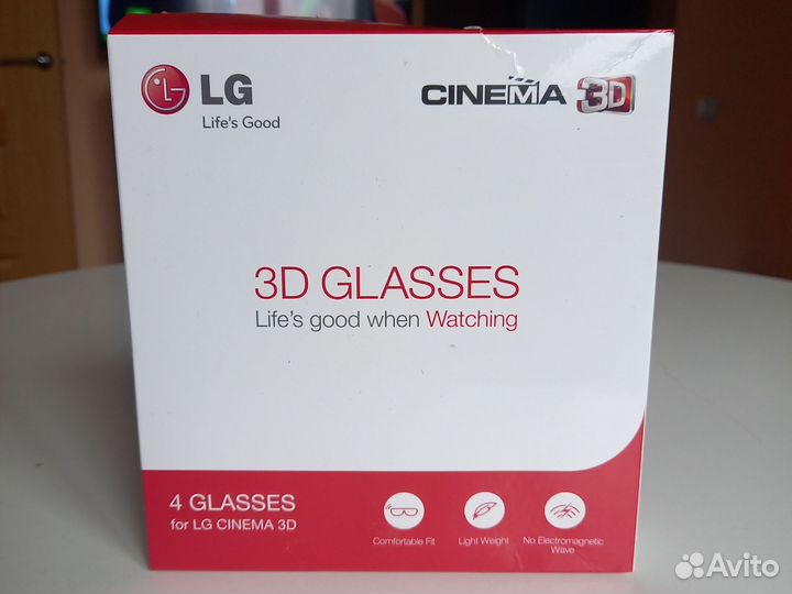 3D очки для телевизора