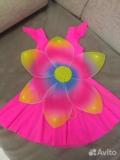 Карнавальный костюм цветочек прокат