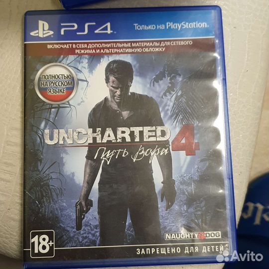 Игра для приставки PS4. Uncharted 4