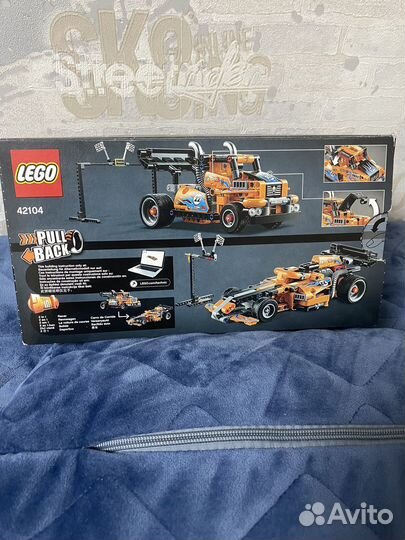 Lego technic 42104 (лего техник) машина 2в1