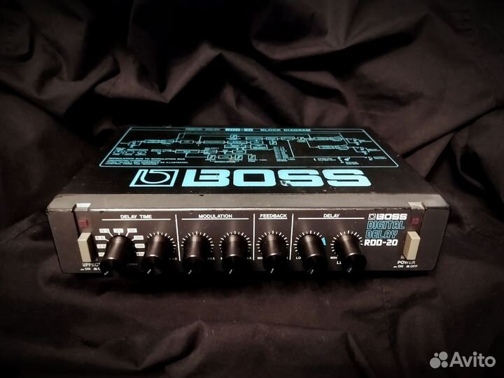 Boss RDD20 Digital Delay Made in Japan
