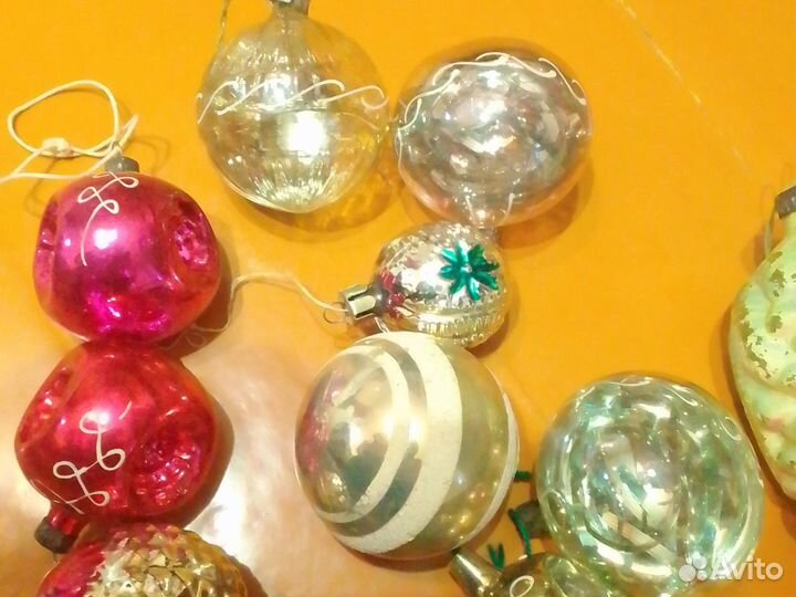 Елочные игрушки СССР одним лотом