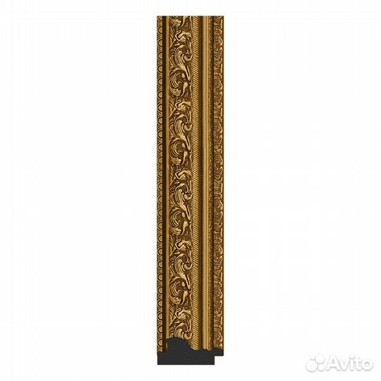 Зеркало настенное evoform в багетной раме виньетк