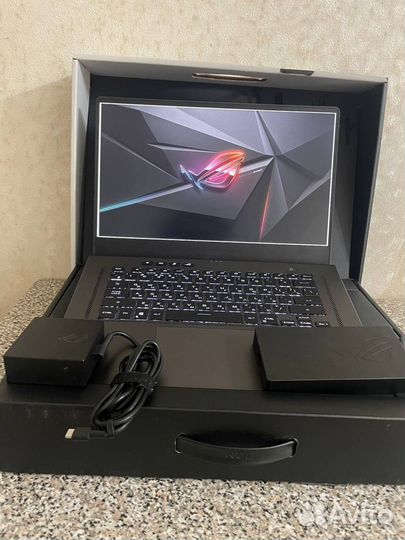 Игровой ноутбук Asus rog RTX3060/ryzen7/32/1tb
