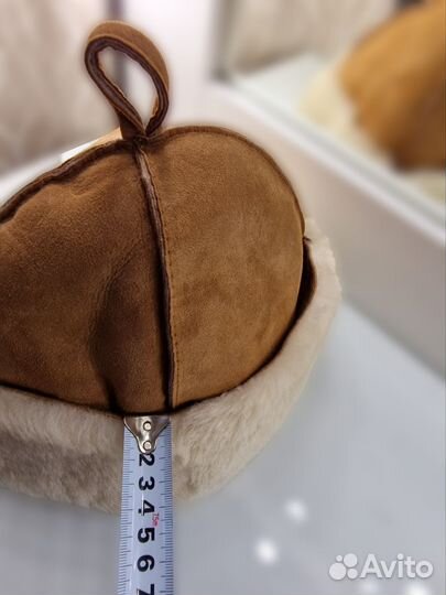 Шапка для бани из овчины