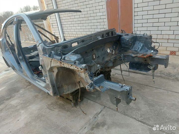 Лонжерон, четверть передняя правая Киа Рио 2 jb