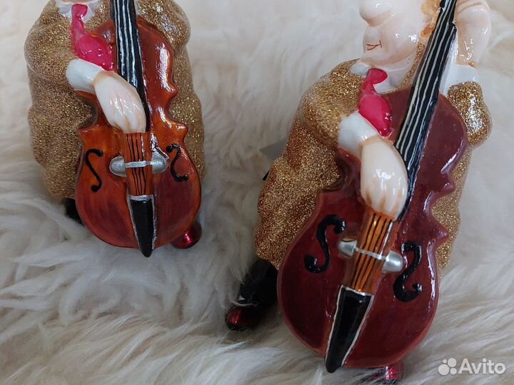 Виолончелист елочная игрушка Моstowski