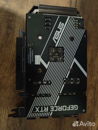 Видеокарта asus dual OC GeForce RTX 3060 12Gb