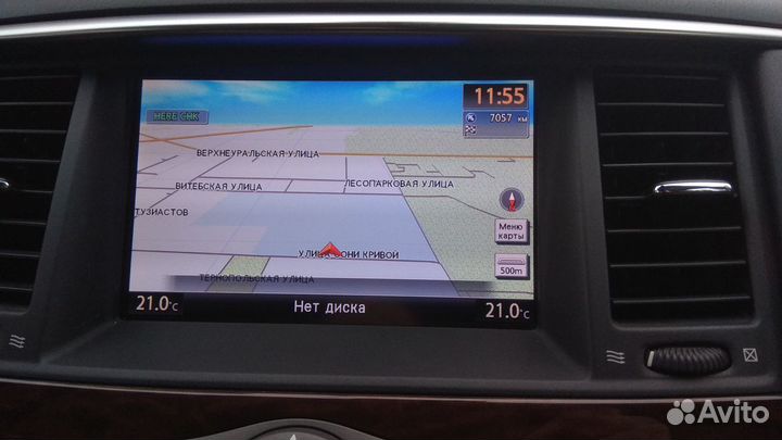 DVD диски навигации Nissan (с HDD 2010-2017)