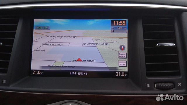 DVD диски навигации Nissan (с HDD 2010-2017)