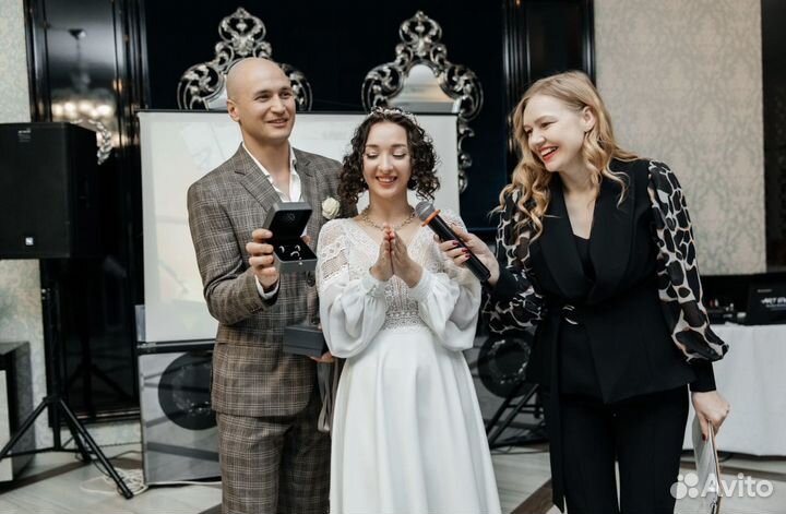 Ведущая на свадьбу, выездную церемонию, юбилей