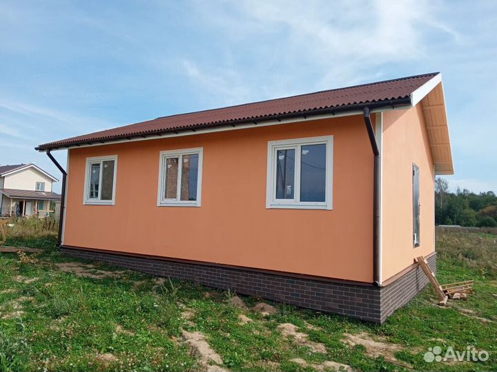 Каркасный дом 90 м
