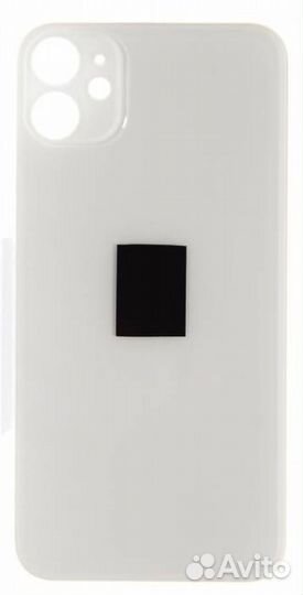 Задняя крышка для iPhone 11 Белая (стекло)