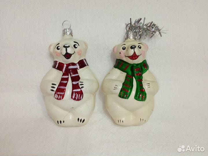 Ёлочные игрушки стекло