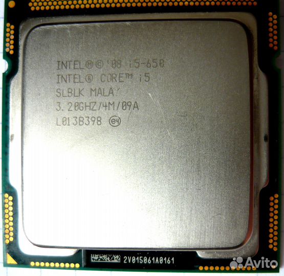 Процессор Intel Core i5-650