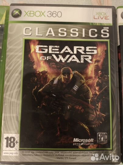 Gears of War Xbox 360 (1.2.3 части)