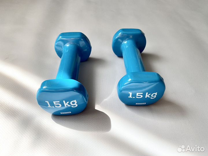 Гантели 1.5 кг Domyos 2 шт