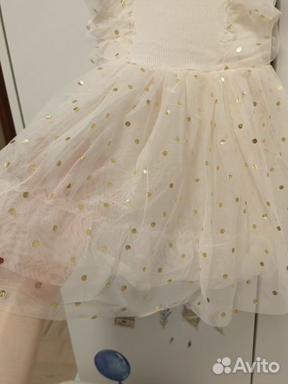 Платье hm 92, 98 новое