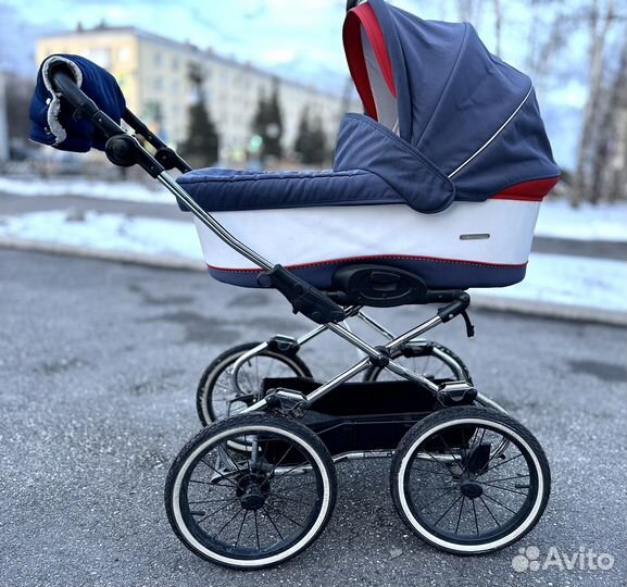 Коляска-люлька navington на поворотных колёсах