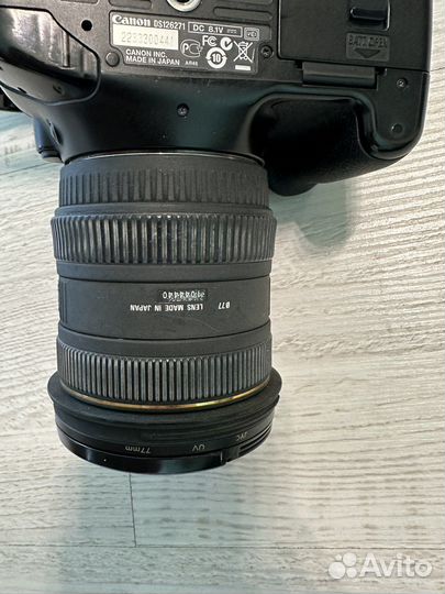 Объектив EX sigma 10-20mm для Canon