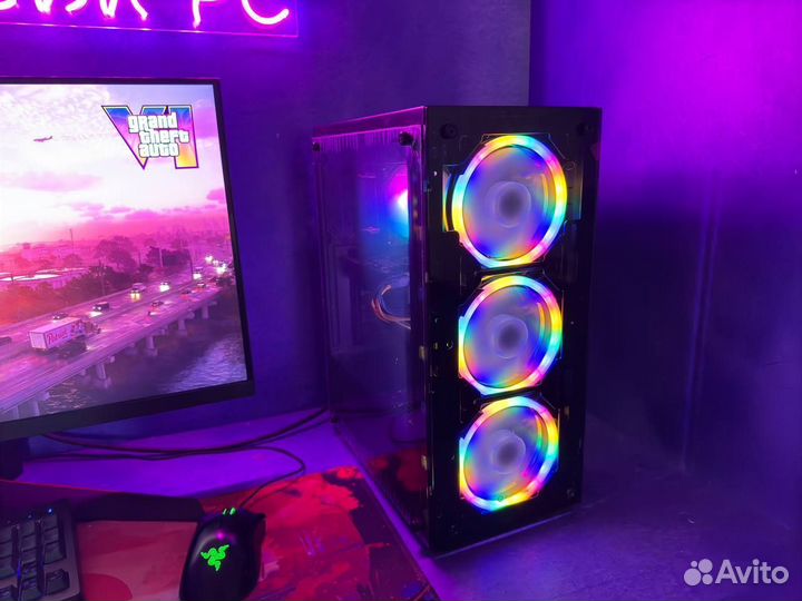 Игровой пк Nvidia GTX 1070 + Intel Core i5 6500