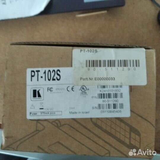 Усилитель-распределитель видео kramer PT-102S