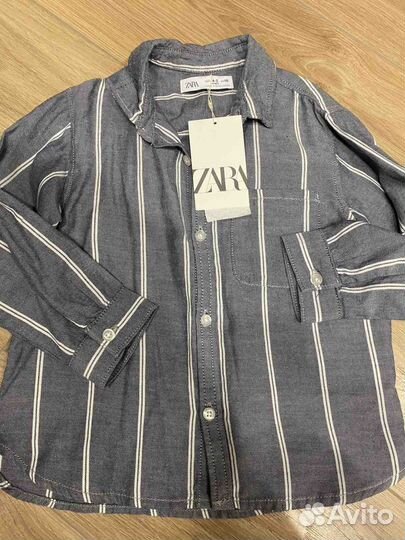 Рубашка zara для мальчика