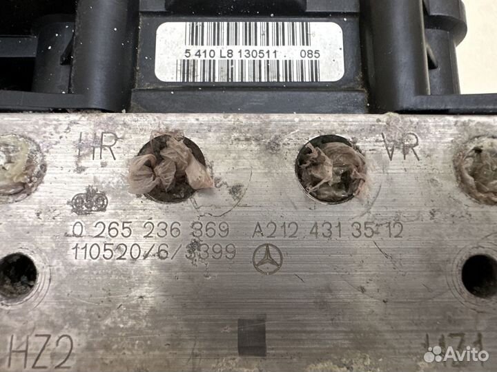 Блок ABS Mercedes E-class W212 A2124312012