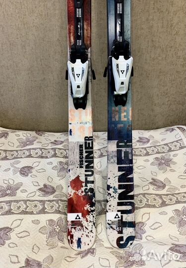 Горные лыжи 161 комплект и ботинки