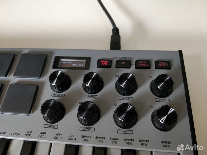 Синтезатор akai pro mpk mini mk3