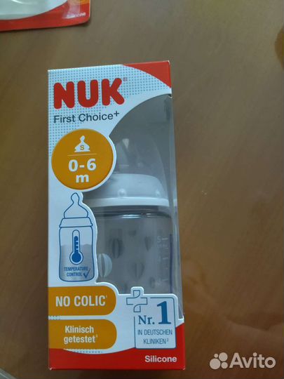 Бутылочка для кормления nuk