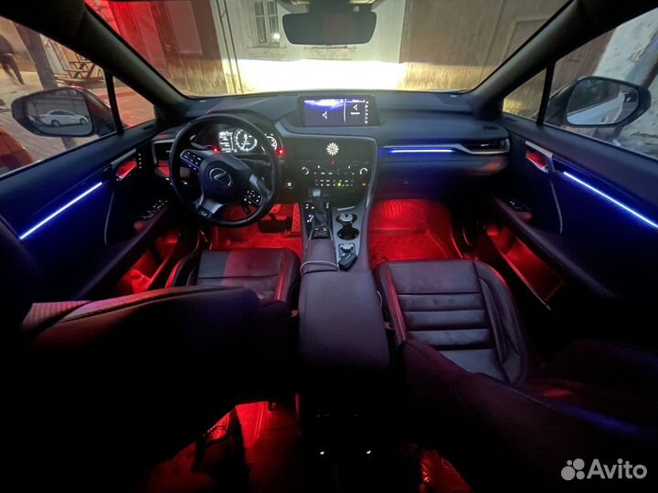 Подсветка салона lexus RX