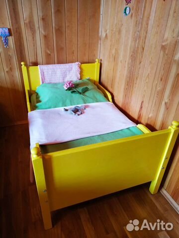 Детская кровать Икея Лексвик